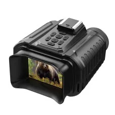 NV109 2MP Dual-lens Night Vision Goggles 2.7K HD 28X Zoom Infrared Night Vision WiFi 3600mAh Battery for Wildlife Observation Outdoor Adventures