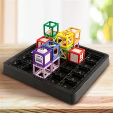 7071 Reasoning Laser Maze Beam-bending Thinking Game Building Blocks Cube Educational Reasoning Children's Desktop Toys