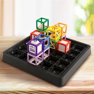 7071 Reasoning Laser Maze Beam-bending Thinking Game Building Blocks Cube Educational Reasoning Children's Desktop Toys