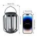 IPRee Solar Camping Light Outdoor Hanging Lamp Tripod Ambient Light 2Power Supply 4Light Modes for Camping,Emergency,Garden Decor