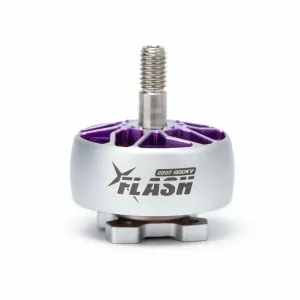 FlyFishRC Flash 2207 1850KV 6S / 2750KV 4S Unibell Brushless Motor Grey Purple Color for Freestyle FPV Racing RC Drone