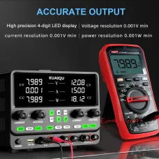 SPPS-2KD Series Dual Output Power Supply Adjustable Voltage 0-60V Current 0-20A High Precision OCP OVP Protection Lab Bench Power Supply