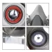 NASUM M101 Gas Mask Half Mask NASUM for Painting Dust Chemicals Machine Polishing Welding Pesticides and Other Work Protection