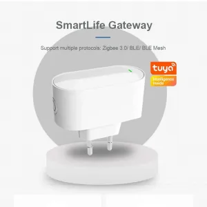 Tuya Smart SmartLife Gateway Zigbe bluetooth Mesh Wireless Socket APP Remote Voice Control with Alexa Smart Home Automation Hub