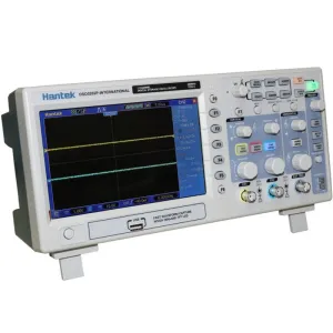 Hantek DSO5202P Digital Oscilloscope 200MHz Bandwidth 1GSa/s Sample Rate 2 Channels 7 Inch Color Screen USB Connectivity FFT Analysis