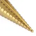 3PCS HSS Steel Drill Bits 4-12mm 4-20mm 4-32mm Titanium Coated for Heat Reduction Perfect for Steel Brass Wood Plastic Drilling Versatile Functionality 3-Sided Shank Design Includes Portable Bag