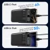 KUULAA RT-20 PD22.5W 20000mAh Power Bank LED Power Display External Battery Power Supply with 1 Input & 2 Outputs Fast Charging for iPhone 16 16 Plus 15 15 Pro 14 13 12 for Xiaomi 15 Ultra for Samsung Galaxy S25 Ultra