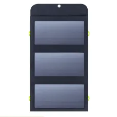 ALLPOWERS 5V 21W Solar Panel Power Bank 10000mAh Portable Charger with PD18W+2USB Bidirectional Fast Charging Foldable Solar Panel for Outdoor Camping Emergency Survival