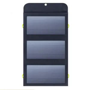 ALLPOWERS 5V 21W Solar Panel Power Bank 10000mAh Portable Charger with PD18W+2USB Bidirectional Fast Charging Foldable Solar Panel for Outdoor Camping Emergency Survival