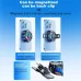 X106B 2-in-1 Wireless Charger Cooling Fan 15W Magnetic Fast Charging Back Clip Fan Radiator for Mobile Phone