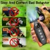 SD01 Dog Repeller Ultrasonic Dog Training Device Stop Anti Barking Handheld Portable 4in1 Beep With LED Flashlight Pets Dog Trainer