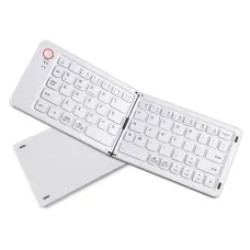 B023 Mini bluetooth Folding Keyboard for IOS/Android/Windows Tablet Mobile Phone Type-C Rechargeable Keyboard Computer Accessories