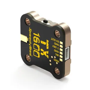 SpeedyBee TX ULTRA 1.6W 5.8GHz 48CH VTX Module 7-28V FPV Transmitter Support IRC Tramp Protocol & Pit Mode with MMCX Antenna Analog Video Transmission for FPV Racing Drone