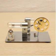 STEM DIY Hot Air Mini Stiring Engine Model Educational Toy Kits