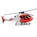 XK K150 Little Squirrel AS350 2.4G 4CH 6-Axis Gyro Optical Flow Localization Altitude Hold Flybarless RC Helicopter RTF
