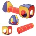 2.8M Three In One Outdoor Children's Tent Crawl Tunnel Cubic Shape Playhouse for Kids