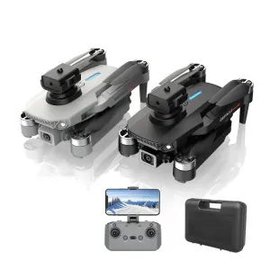 XKJ E88S Mini WiFi FPV with HD Dual Camera 360 Obstacle Avoidance Optical Flow Positioning Brushless Foldable RC Drone Quadcopter RTF