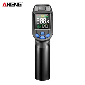 ANENG TH104 Infrared Handheld Temperature -50~550 IR laser Sensor Thermometer Thermal Imager VA Screen Meter Pyrometer Tool