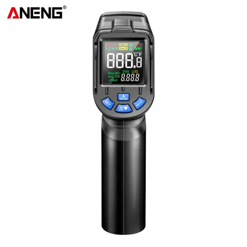 ANENG TH104 Infrared Handheld Temperature -50~550 IR laser Sensor Thermometer Thermal Imager VA Screen Meter Pyrometer Tool