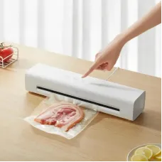 XIAOMI Mijia MJFKJ06XM Automatic Vacuum Sealing Machine 70kPa High Suction 220V Vacuum Food Sealer For Dry And Wet Foods Maintain Freshness