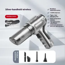 Cordless Vacuum Cleaner Brushless Motor Dual-Purpose Suction Blowing Pumping Inflation  Multi-Functional Cleaning Modes Car Home Vacuum Cleaner