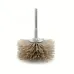 Abrasive Nylon Wheel Brush 80mm Diameter 30mm Thickness 6mm Shank High Strength Polishing Brush Multi Grit Options for Woodworking Finishing