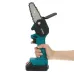 4In Mini Cordless Rechargeable Electric Chainsaw One-Hand Chain Saws Woodworking Cutting Tool W/ 1 or 2pcsch Pruning Cutter