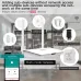 X5 Tuya Smart Zigbe 3.0 Gateway bluetooth Hub with Network Cable Socket Wired Connection Smart Life Voice Control with Alexa Google Home