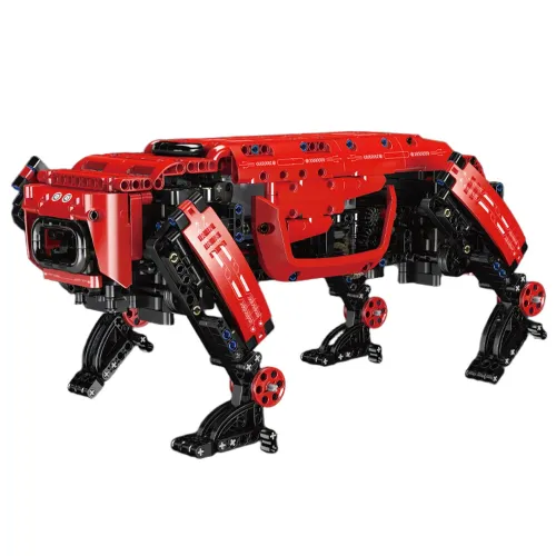Mould King 15075 / 15067 Technical RC Programmable Robot Building Block Motorized AlphaDog Model Brick Assembly Kit 921pcs Kids Gift