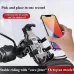 XANE8 Claws Bicycle Phone Holder 360 Rotatable Shockproof Mobile Bracket for Motorcycle Bike Electric Vehicles