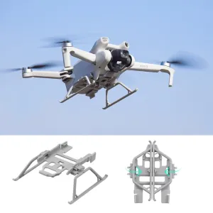 BRDRC Foldable Extended Heighten Landing Gear Skid Legs Protector Support for DJI Mini 3 / Mini 3 PRO RC Drone Quadcopter