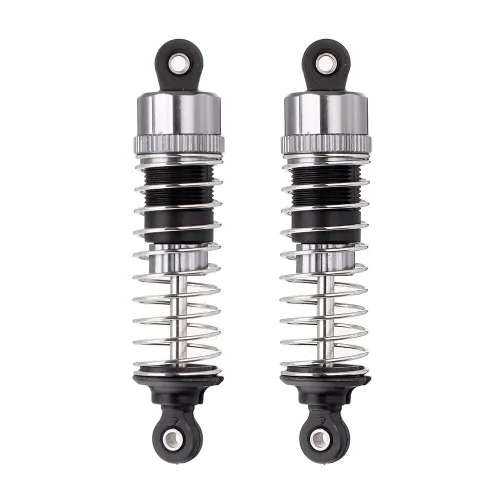 2PCS Upgraded Aluminum Capped Oil Filled Shock Absorber Damper for HBX 16889 1602 1/16 RC Car Parts M16100A