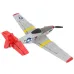 Eachine Mini Mustang P-51D V2 EPP 400mm Wingspan 2.4G 6-Axis Gyro RC Airplane Trainer Fixed Wing BNF/RTF One Key Return Compatible DSM S-BUS Protocol for Beginner