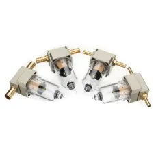 Engine Oil Catch Tank Reservoir Can Filter Out Impurities with 2 Connector Tube Auto Accessories