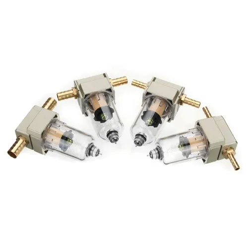 Engine Oil Catch Tank Reservoir Can Filter Out Impurities with 2 Connector Tube Auto Accessories