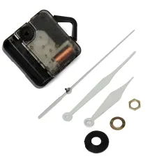 Silent Quartz Wall Clock Spindle Movement Mechanism Part Repair Tool White Hand