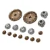 Wltoys Metal Differential Main Gear Set For 144001 144010 124016 124017 124018 124019 RC Car Parts