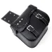 PU Leather Motorcycle Saddlebags Side Luggage Pannier Tool Storage Bag