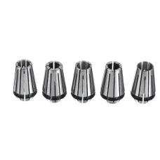 Machifit 5Pcs ER16 Collet Set 1/8-3/8 Inch Spring Chuck Collet for CNC Milling Lathe Tool