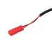 Eachine 3S to DC2.5/ JST to DC2.5 Plug Connector Adapter LiPo Battery Charging Connection Cable for EV800DM/EV800D FPV Goggles