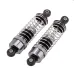2PCS Upgraded Aluminum Capped Oil Filled Shock Absorber Damper for HBX 16889 1602 1/16 RC Car Parts M16100A