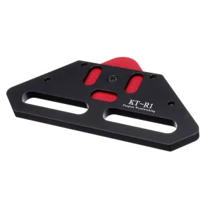 Fonson Tools KE-R1 Quick Change Wood Panel Radius R15/R20/R25/R30/C15/C20/C25/C30 Quick-Jig Router Table Bits Jig Aluminum Alloy Corner Template Woodworking Tool