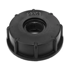 3 Sizes IBC Tank S60X6 Coarse Threaded Cap 1/2" 3/4" 1" Adapter/Connector