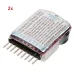 2 x 2 in 1 Lipo Battery Low Voltage Tester 1S-8S Buzzer Alarm