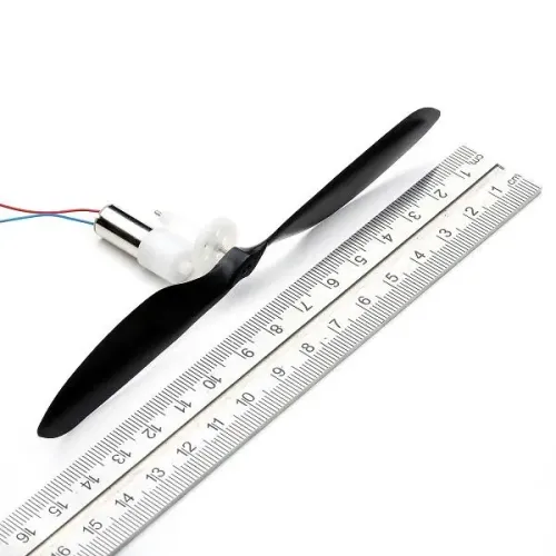 Gear Box 0720 Coreless CW Motor + Propeller Combo Set For RC Models DIY Parkfly Airplane